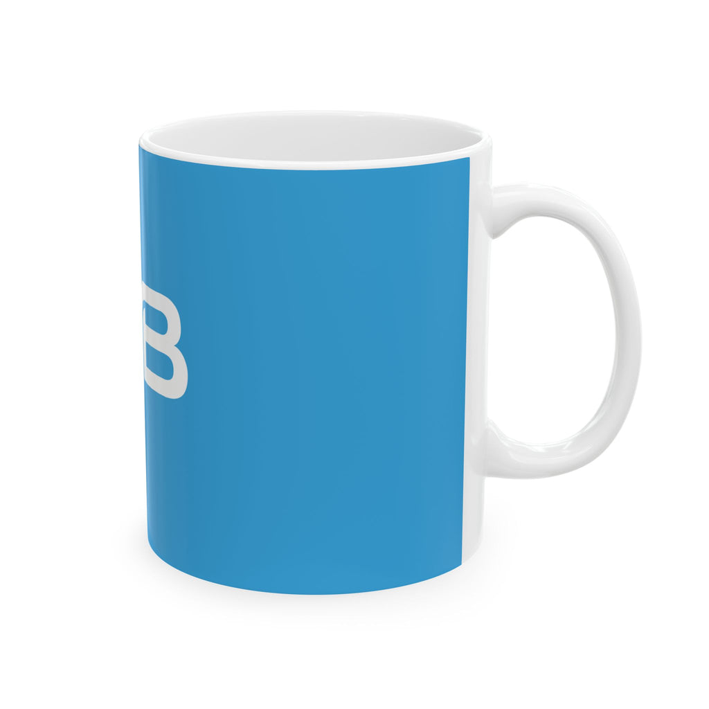 Blue RYB Ceramic Mug, (11oz, 15oz)
