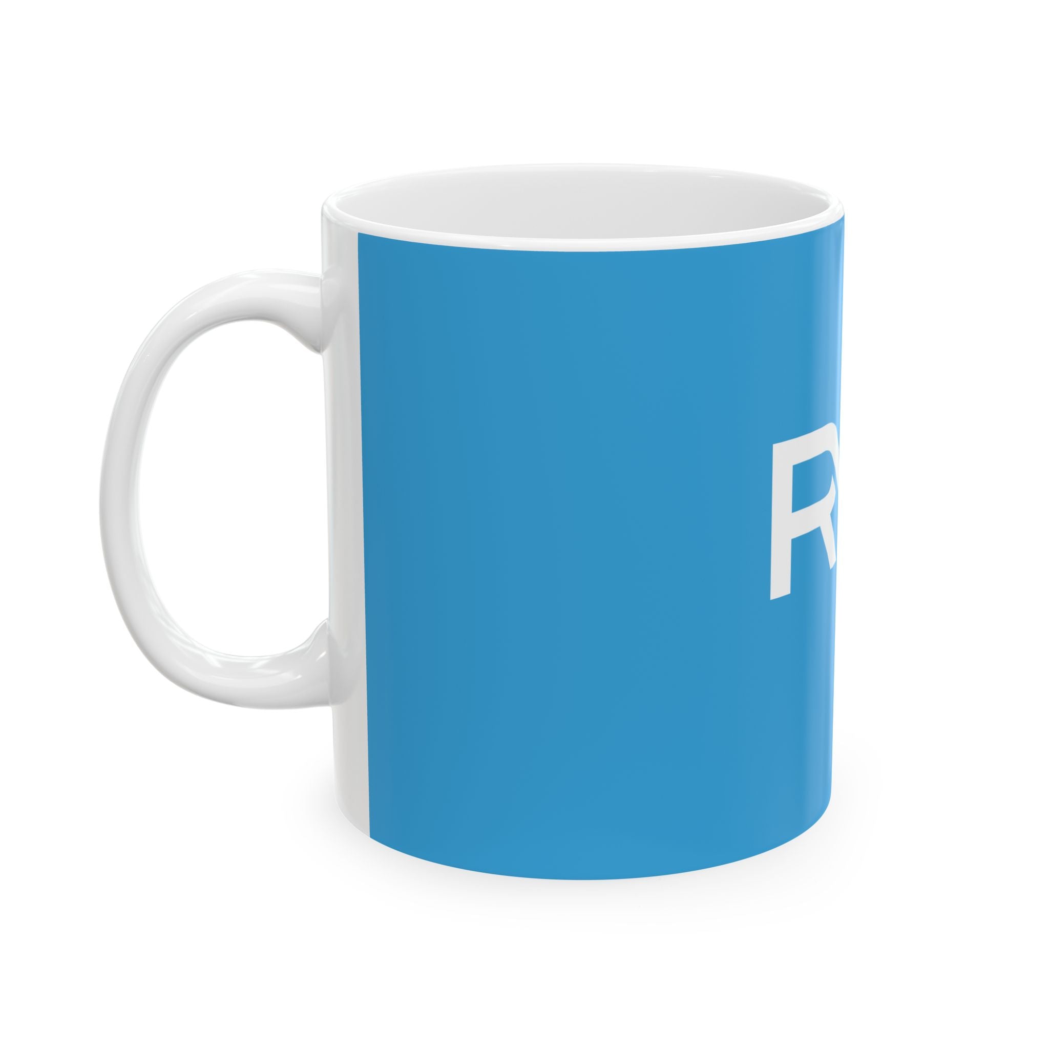 Blue RYB Ceramic Mug, (11oz, 15oz)