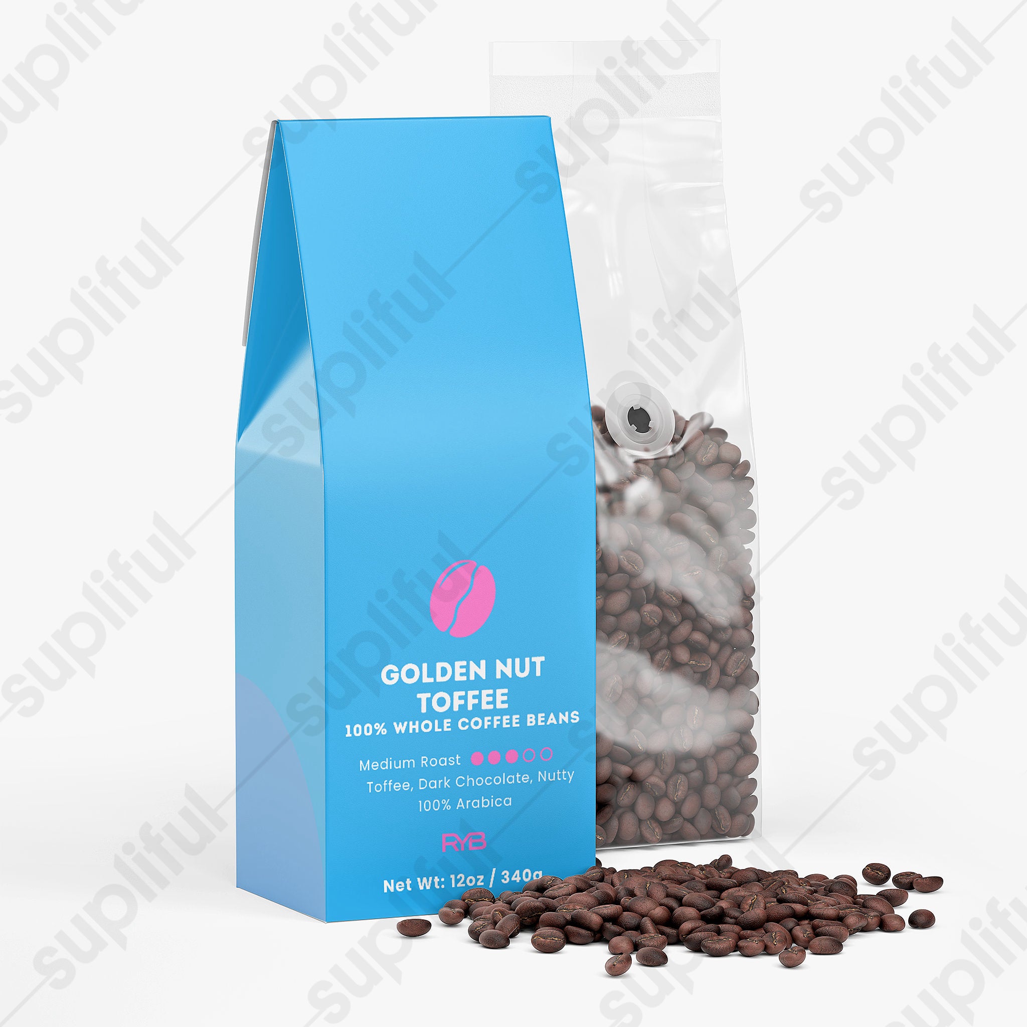 Golden Nut Toffee Coffee (Medium Roast)
