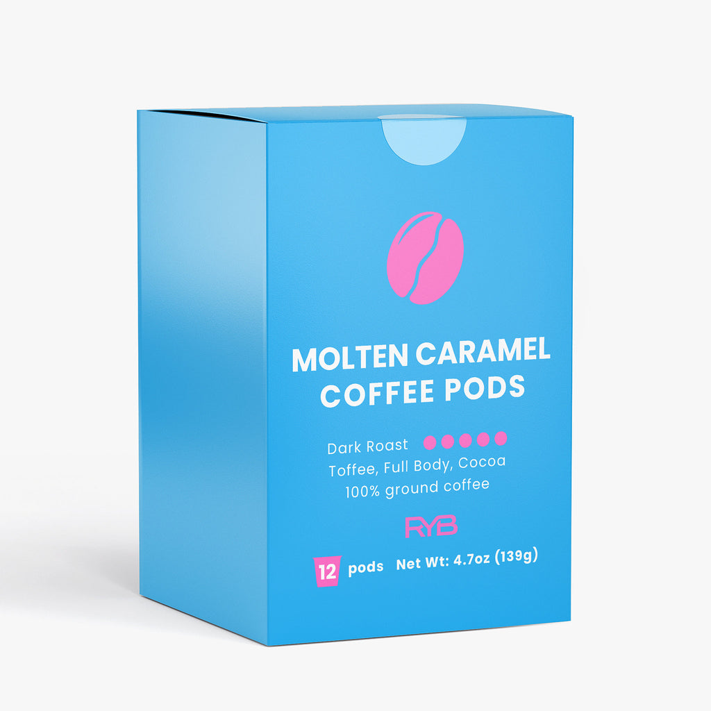 Molten Caramel Coffee Pods (Dark Roast)