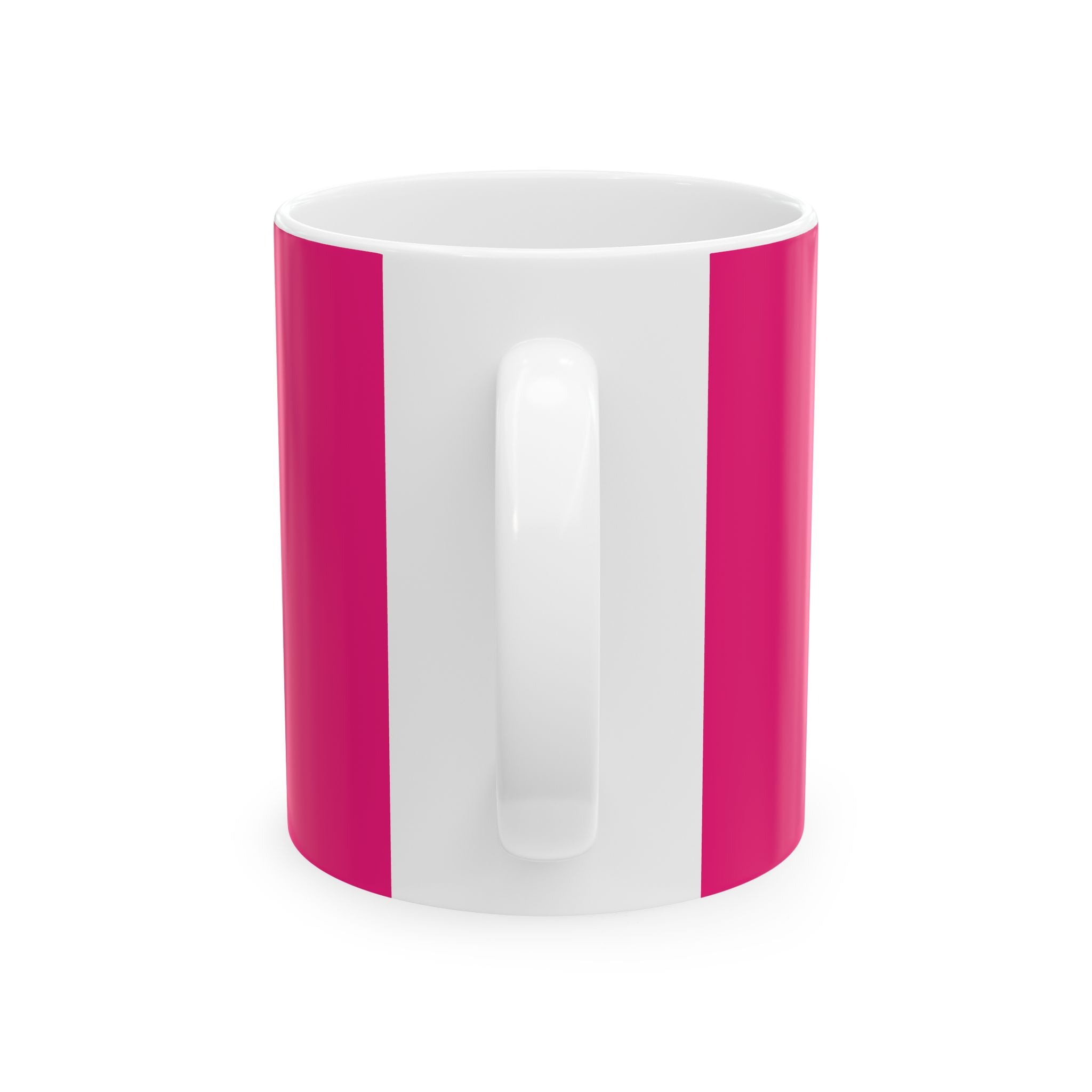 Pink RYB Ceramic Mug, (11oz, 15oz)