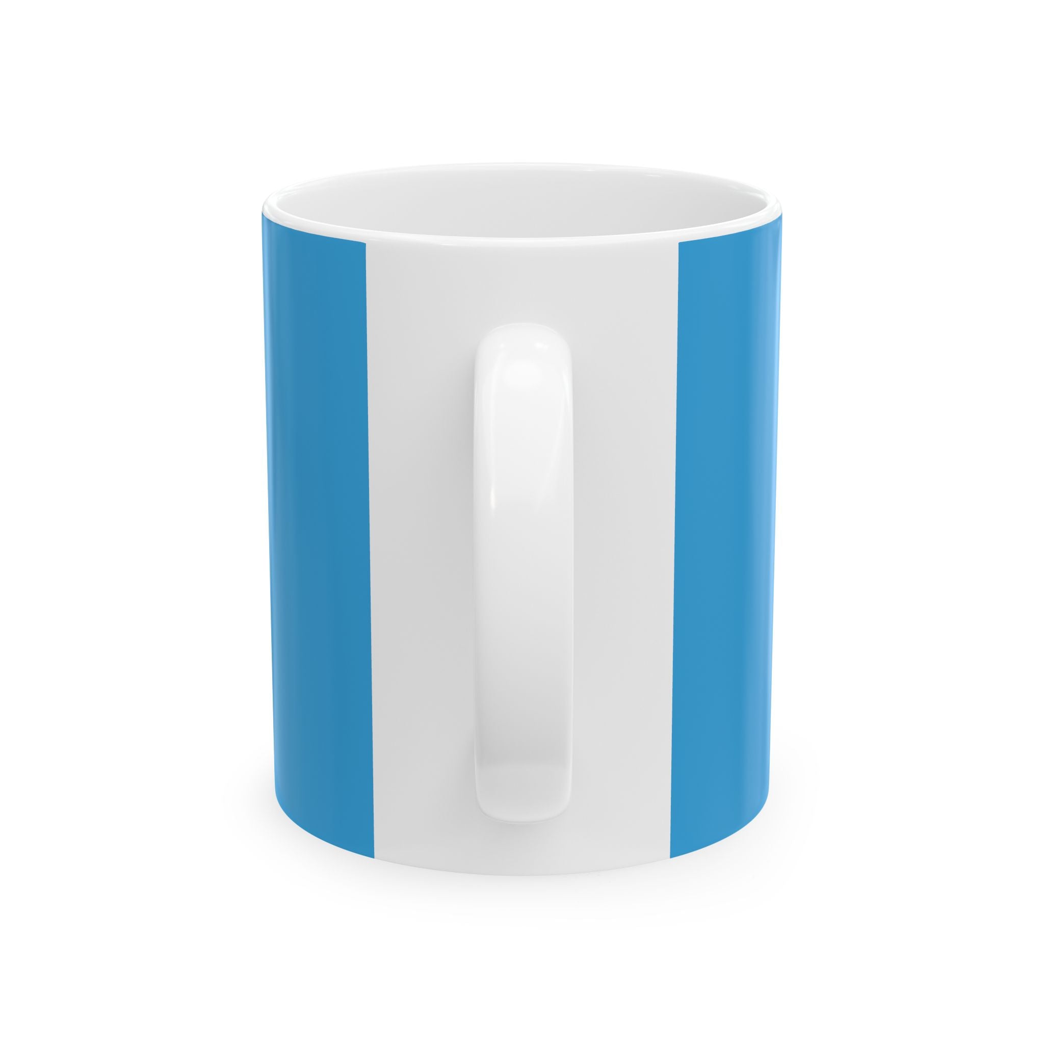Blue RYB Ceramic Mug, (11oz, 15oz)